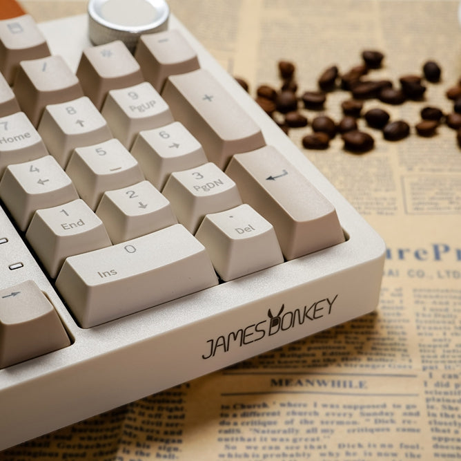 JAMESDONKEY RS2 Hot-swap White Light Mechanical Keyboard - IPOPULARSHOP