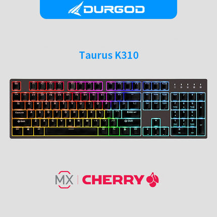 DURGOD Taurus 310 Nebula RGB Mechanical Keyboard - IPOPULARSHOP