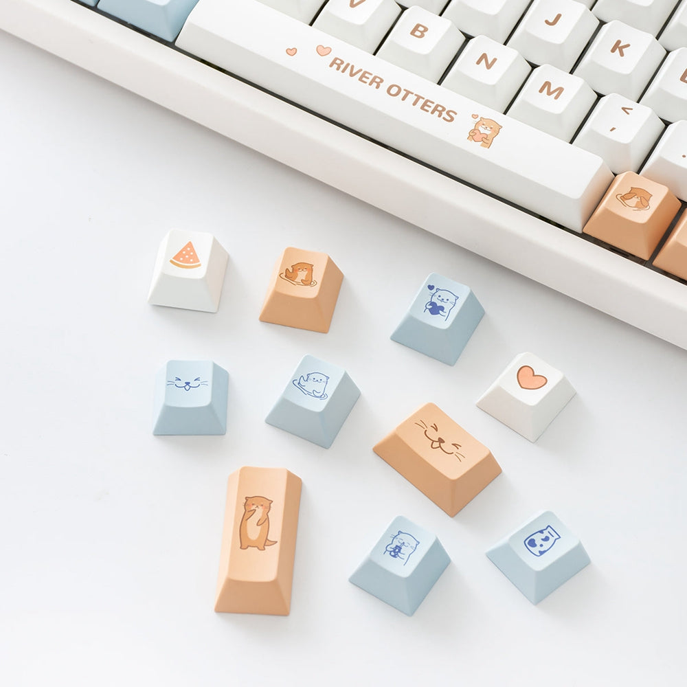 YUNZII Otter Cherry Profile Keycap Set - IPOPULARSHOP