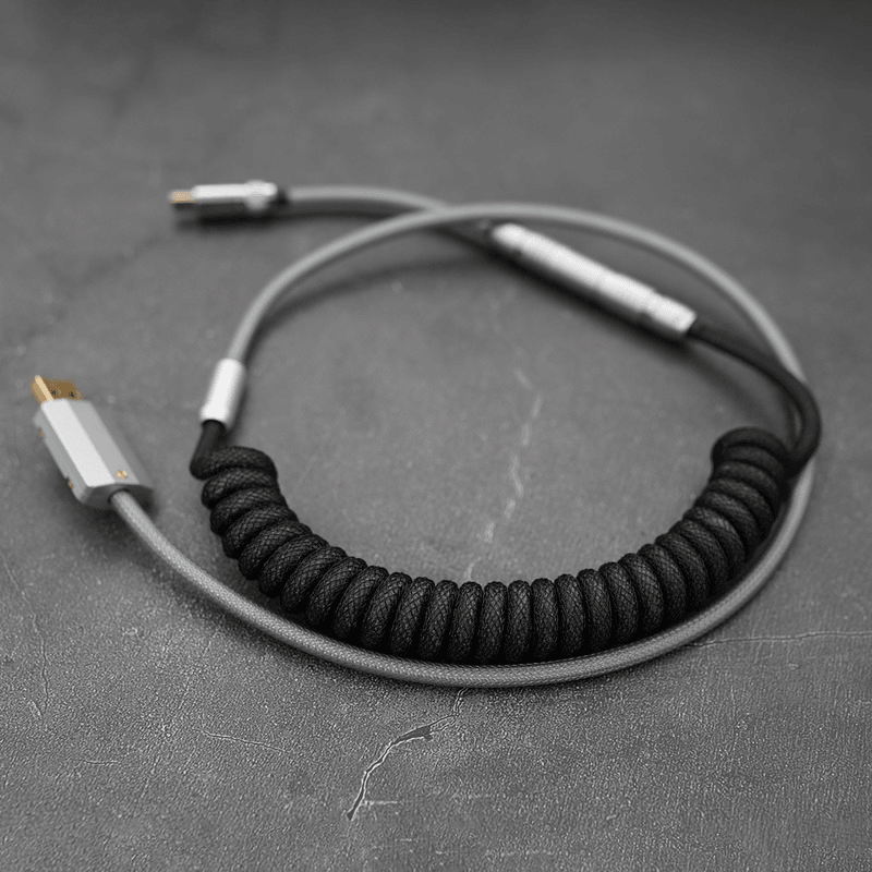 GeekCable Manual Type-C/Mini-USB/Micro-USB Custom Mechanical Keyboard Cable - IPOPULARSHOP