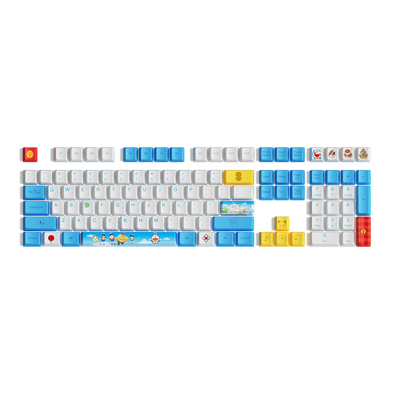 Akko Patrick/Saint Seiya/Black & Pink/Wave/Doraemon/SpongeBob/EVA-01 Themed Keycap - IPOPULARSHOP