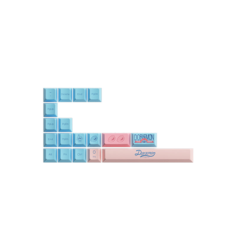Akko Doraemon Macaron Keycap Set(136-key) - IPOPULARSHOP