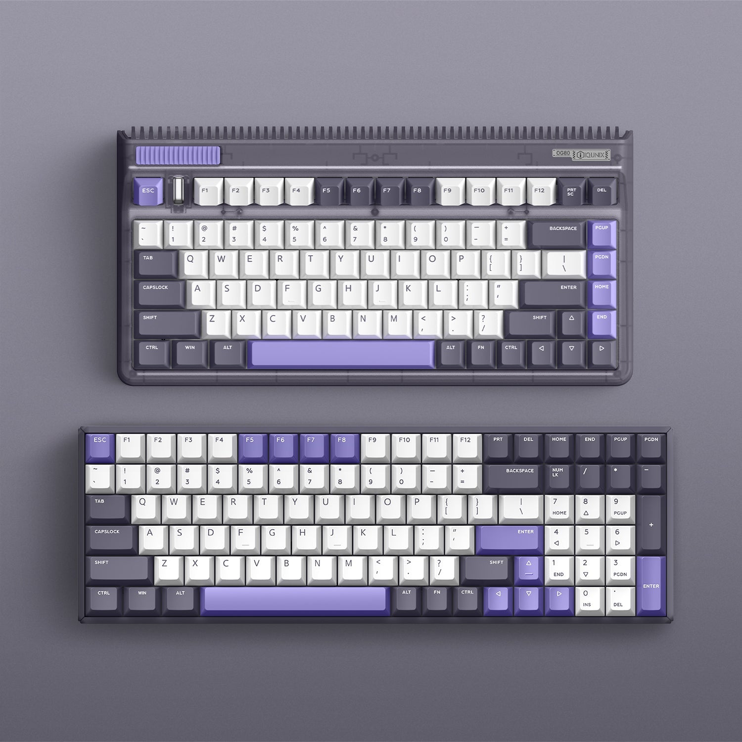 IQUNIX F97 / OG80 Lavandin Wireless Mechanical Keyboard - IPOPULARSHOP