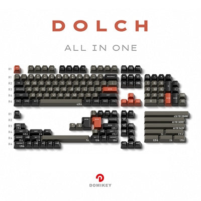 DOMIKEY Dolch SA Profile Keycaps Set - IPOPULARSHOP