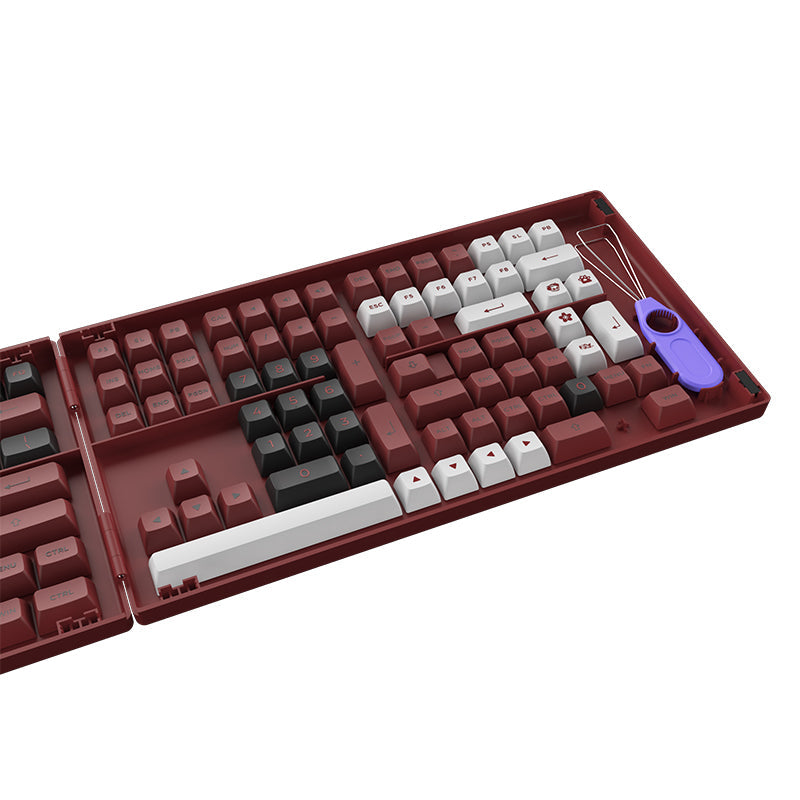 Akko Ocean Star/BlackCyan/Periwinkle Multicolor Keycap Set - IPOPULARSHOP
