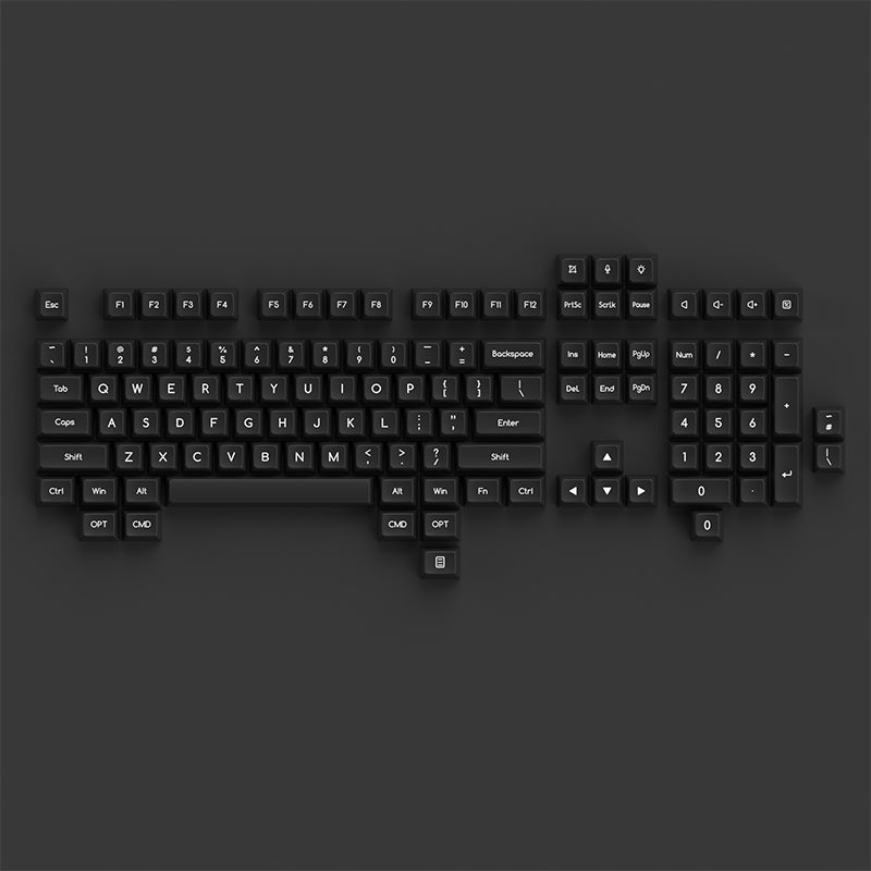 Akko Black on White/White on Black ABS SAL Keycap - IPOPULARSHOP