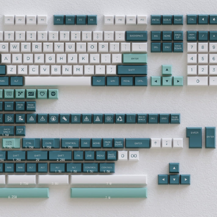 Akko Herb Garden Green OSA PBT Keycaps - IPOPULARSHOP