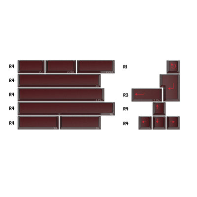 KBDfans Neon Cherry Keycaps Set - IPOPULARSHOP