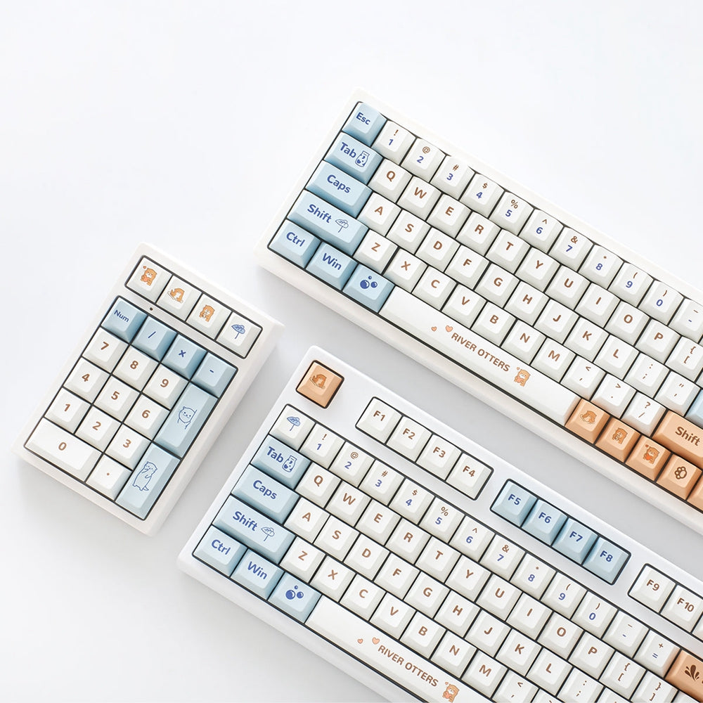 YUNZII Otter Cherry Profile Keycap Set - IPOPULARSHOP