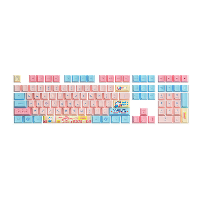 Akko Doraemon Macaron Keycap Set(136-key) - IPOPULARSHOP
