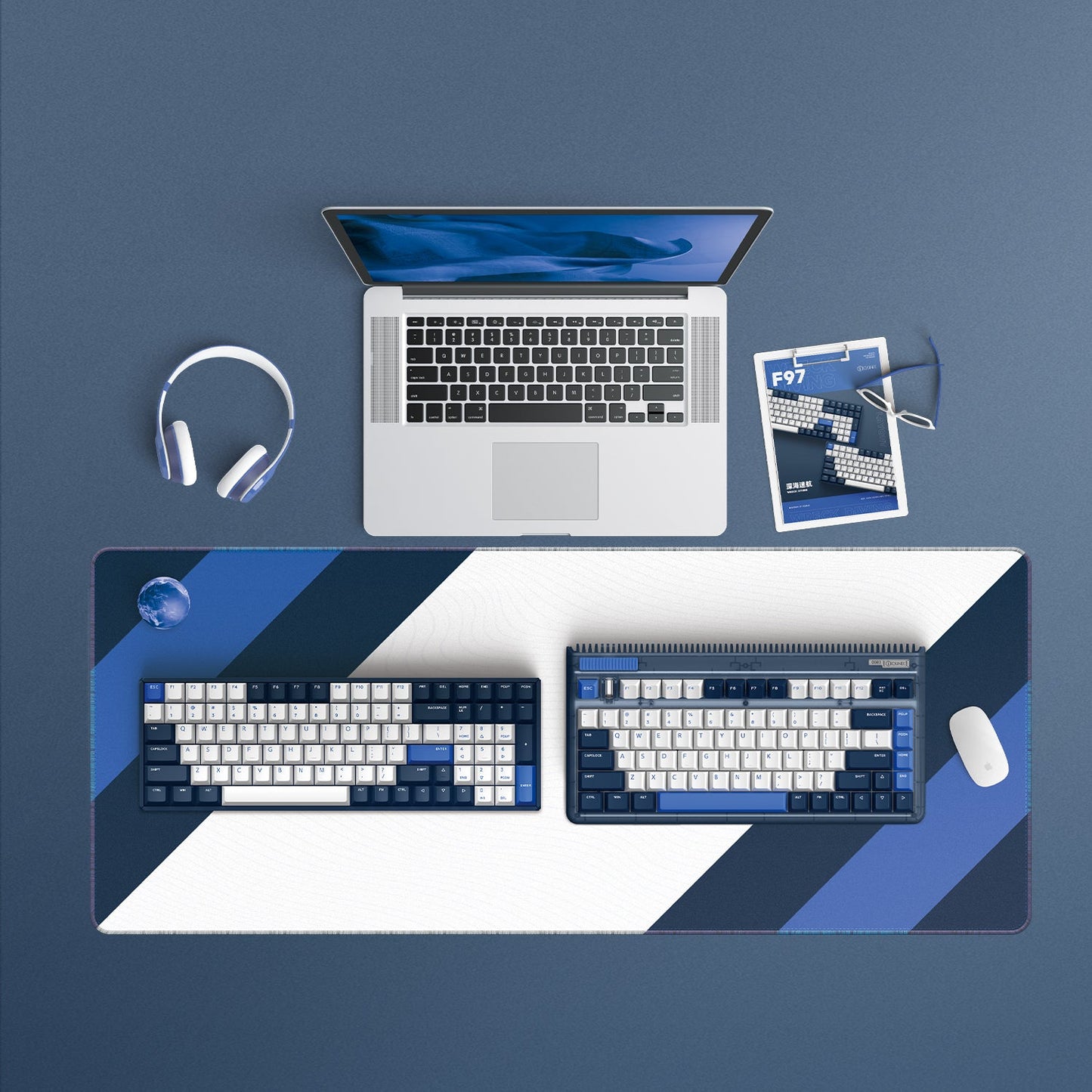 IQUNIX F97 / OG80 Wreck Diving Wireless Mechanical Keyboard - IPOPULARSHOP