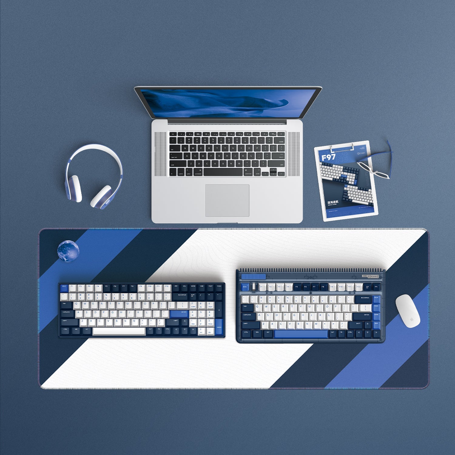 IQUNIX F97 / OG80 Wreck Diving Wireless Mechanical Keyboard - IPOPULARSHOP