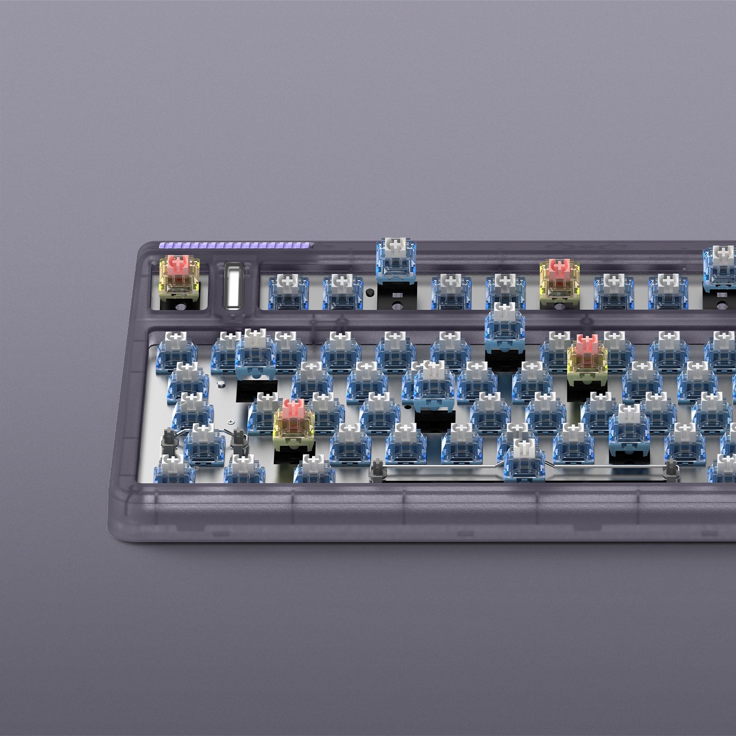 IQUNIX F97 / OG80 Lavandin Wireless Mechanical Keyboard - IPOPULARSHOP
