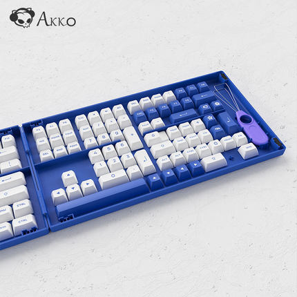 AKKO Klein Blue ASA Profile PBT Keycaps - IPOPULARSHOP