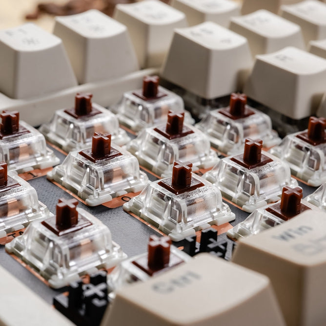 JAMESDONKEY RS2 Hot-swap White Light Mechanical Keyboard - IPOPULARSHOP