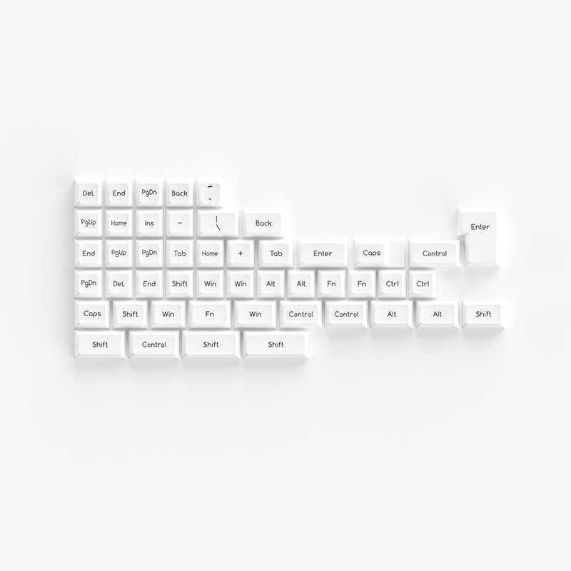 Akko Black on White/White on Black ABS SAL Keycap - IPOPULARSHOP