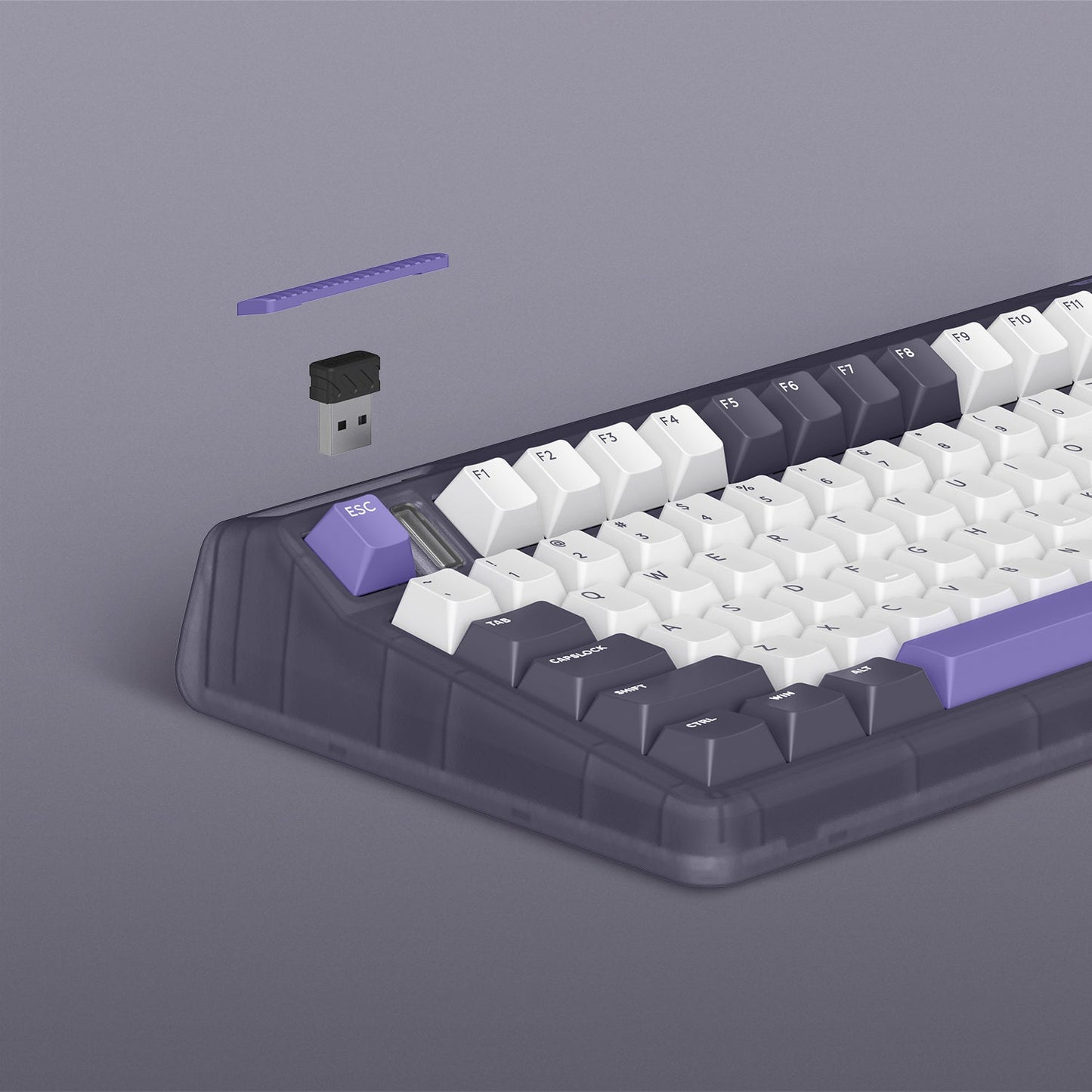 IQUNIX F97 / OG80 Lavandin Wireless Mechanical Keyboard - IPOPULARSHOP