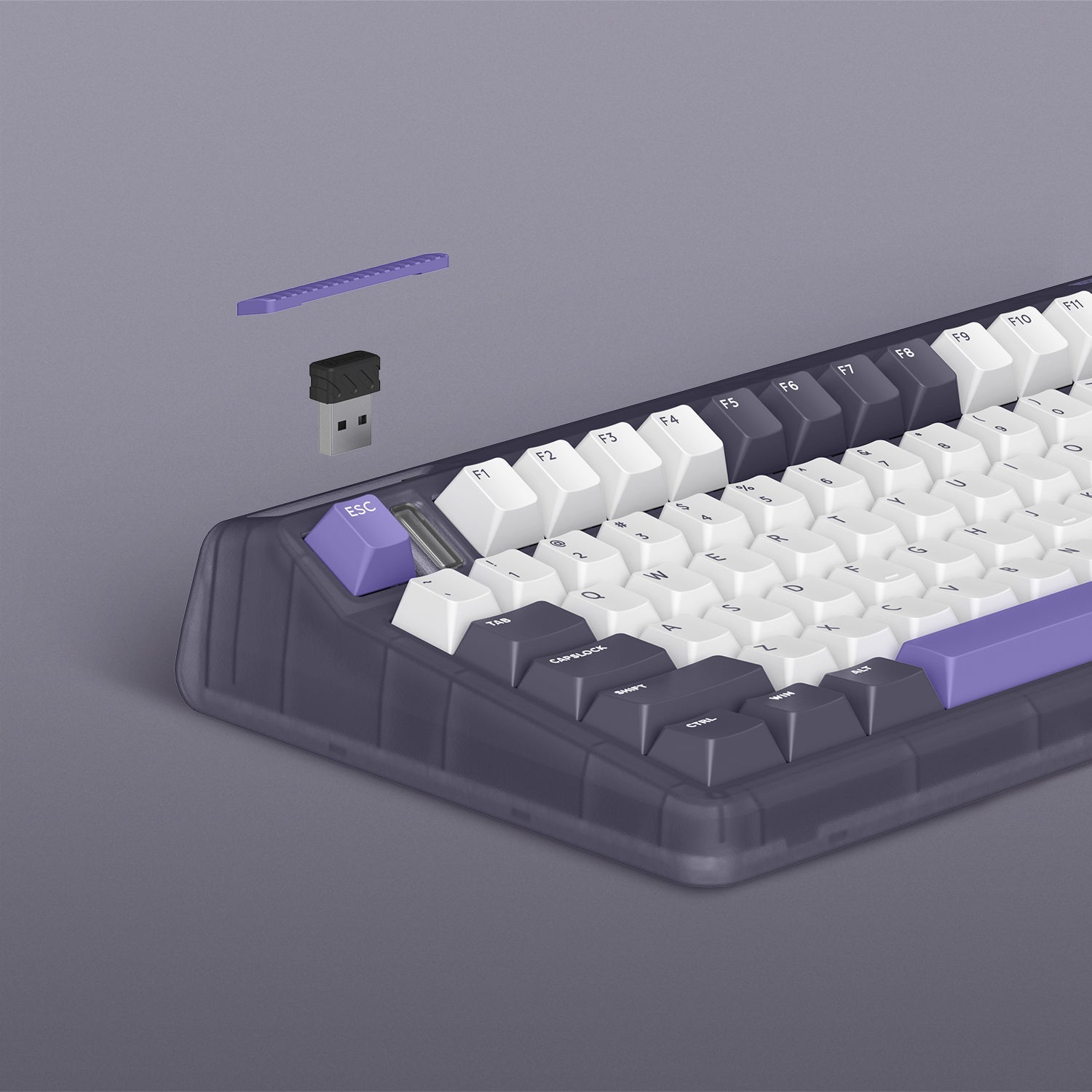 IQUNIX F97 / OG80 Lavandin Wireless Mechanical Keyboard - IPOPULARSHOP