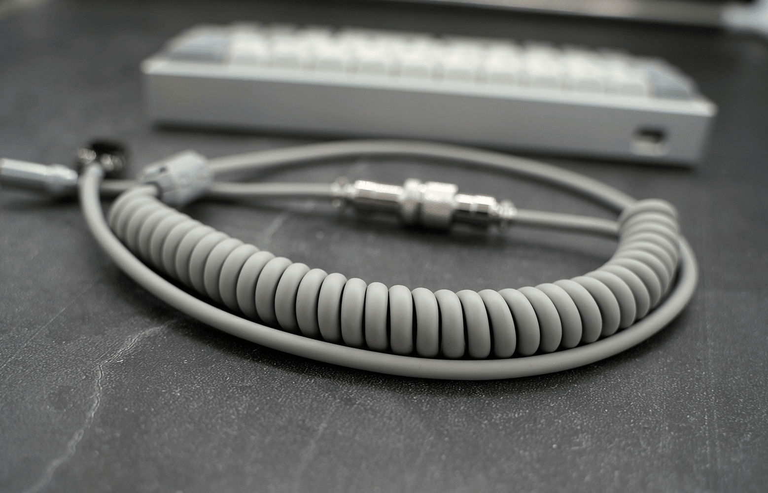 GeekCable Grey USB Manual Customized Mechanical Keyboard Cable - IPOPULARSHOP