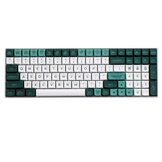 G-MKY 138 Botanical XDA PBT Keycaps - IPOPULARSHOP