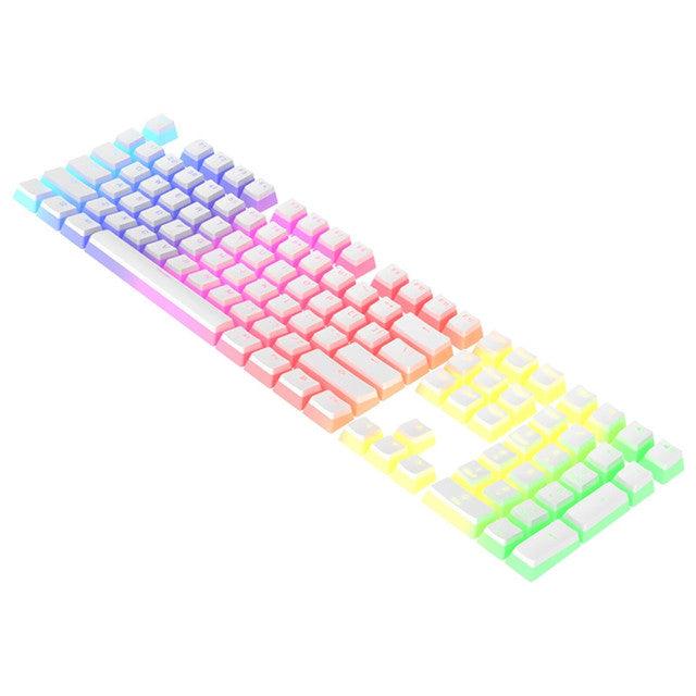 Translucent design Pudding Keycaps Full Key Set - IPOPULARSHOP
