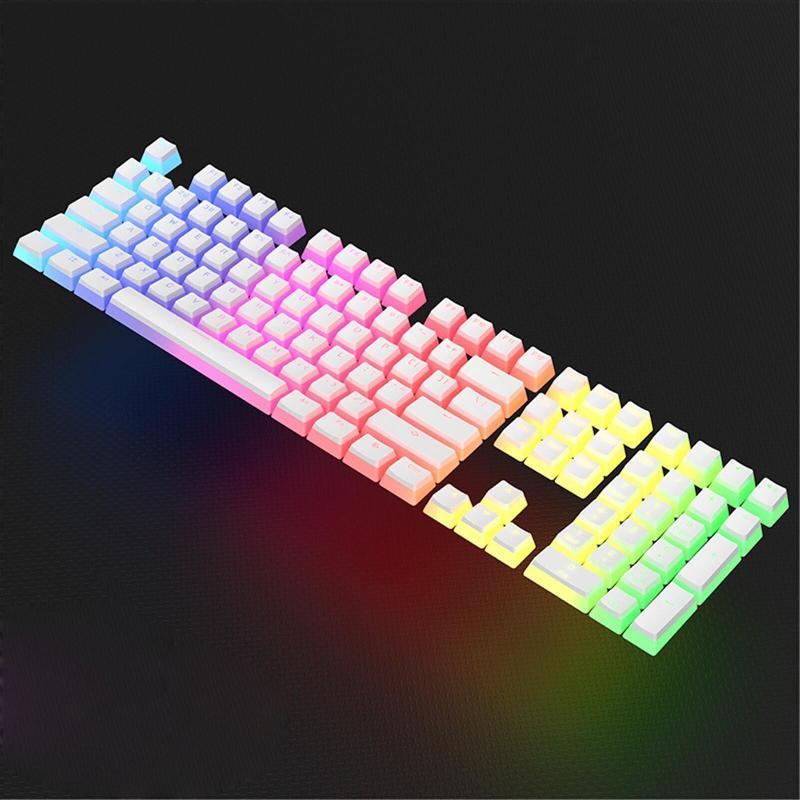 Translucent design Pudding Keycaps Full Key Set - IPOPULARSHOP