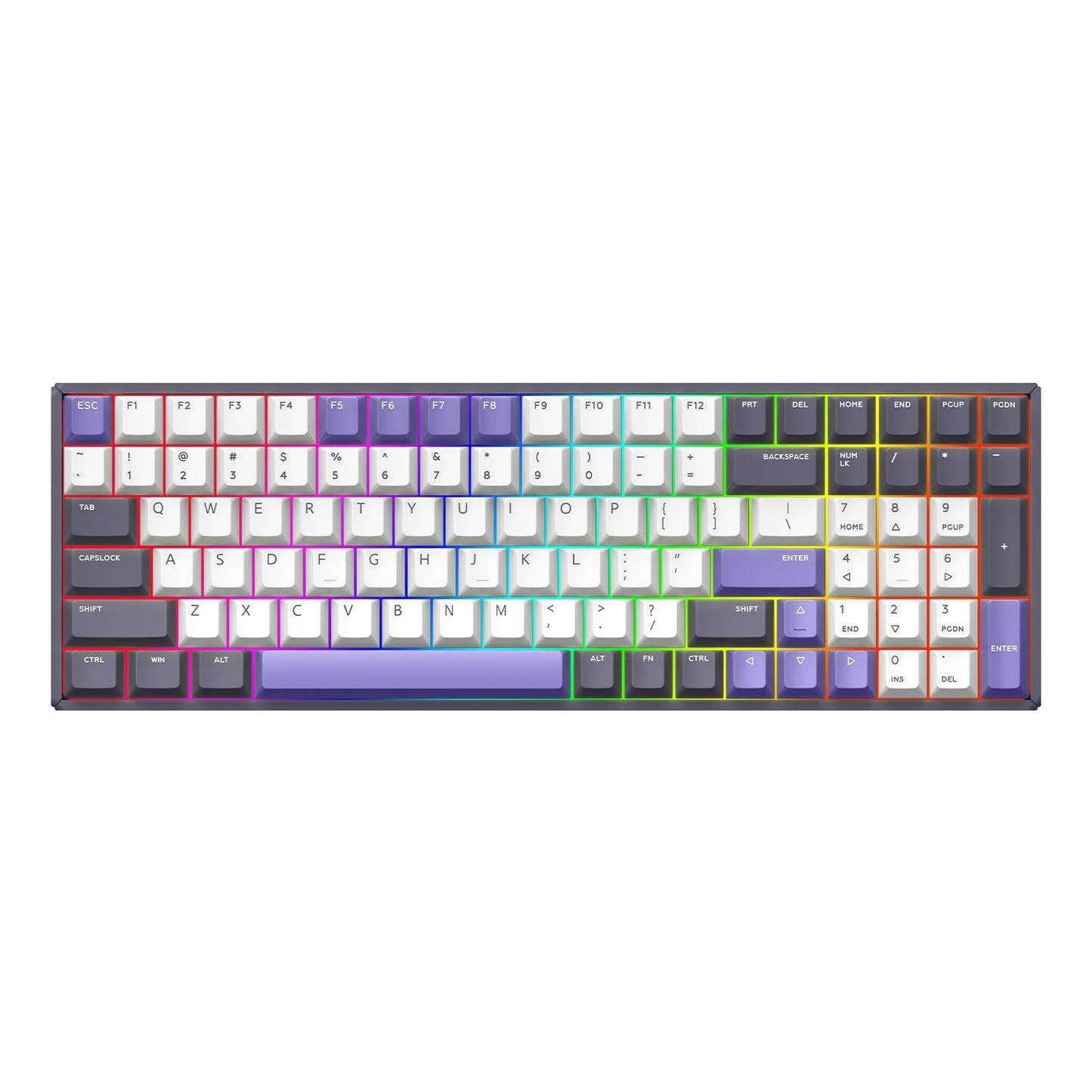 IQUNIX F97 / OG80 Lavandin Wireless Mechanical Keyboard - IPOPULARSHOP