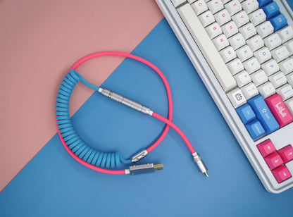 GeekCable Manual Type-C/Mini-USB/Micro-USB Custom Mechanical Keyboard Cable - IPOPULARSHOP
