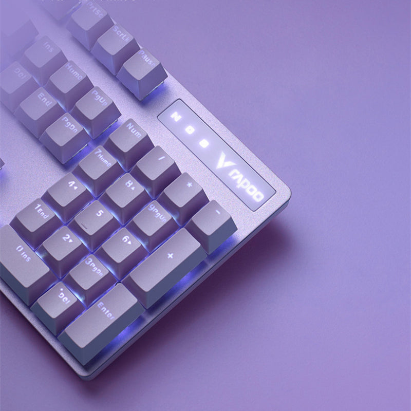 Rapoo V500PRO Wired Single Mode LED Mechanical Keyboard - IPOPULARSHOP