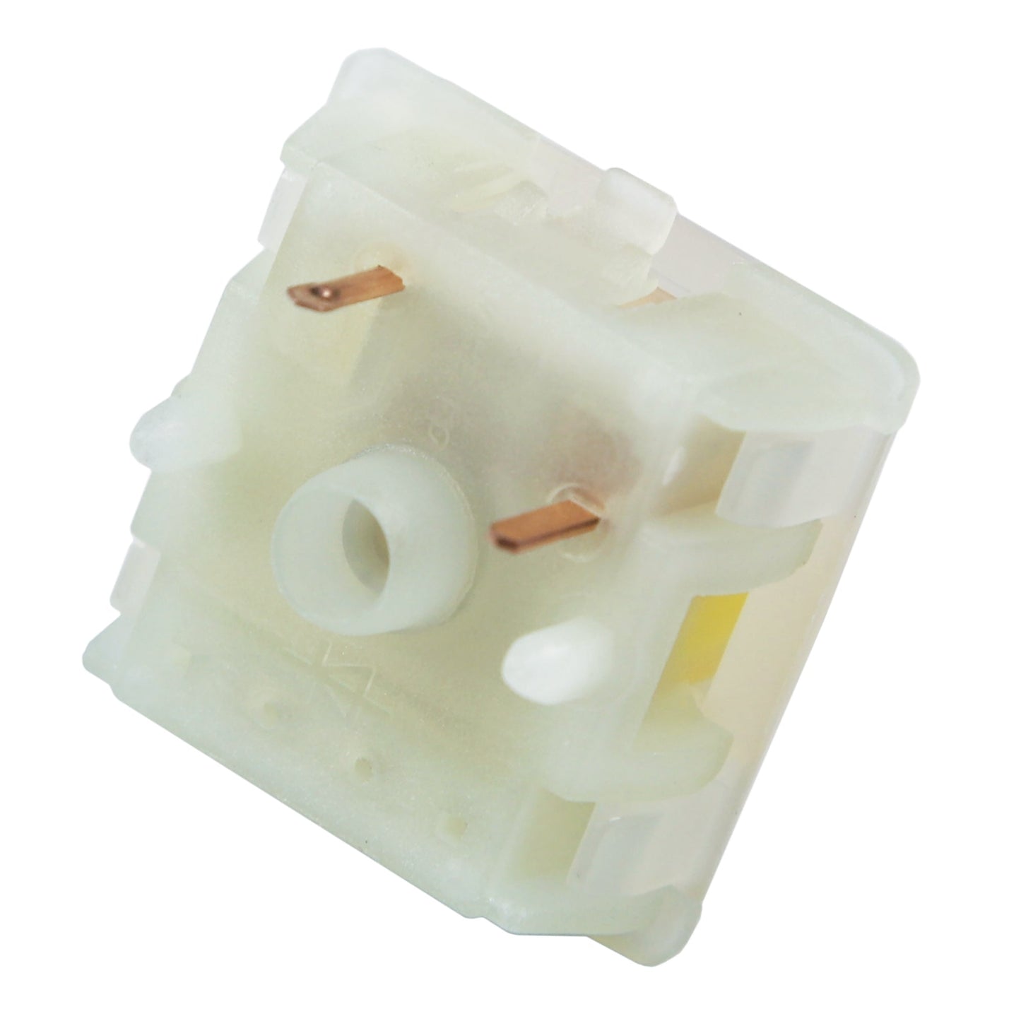 Gateron CAP V2 Milky Yellow Switches(Linear 5 Pin 63g) - IPOPULARSHOP