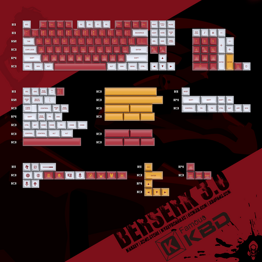 Maxkey Berserk R3 189key SA Keycap - IPOPULARSHOP