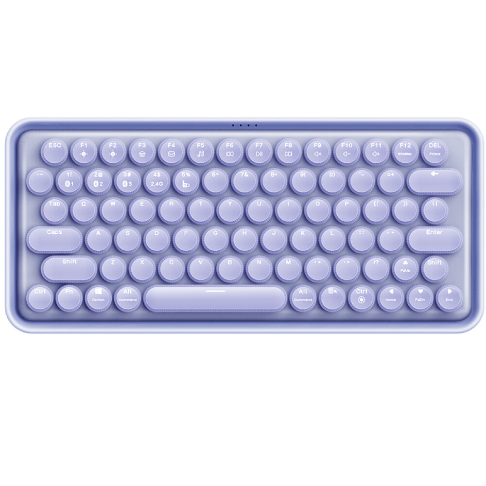 Rapoo Ralemo Pre5 Retro Punk Wired/Wireless 2.4G Bluetooth Mechanical Keyboard - IPOPULARSHOP