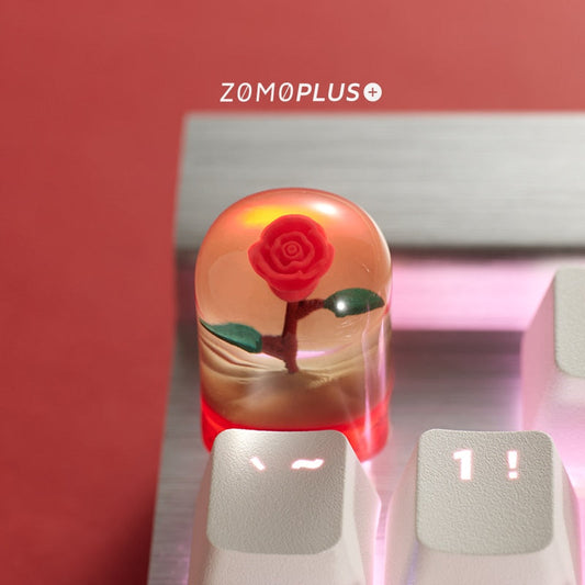 ZOMOPLUS LA Rose 3D Printed Artisan Keycap - IPOPULARSHOP