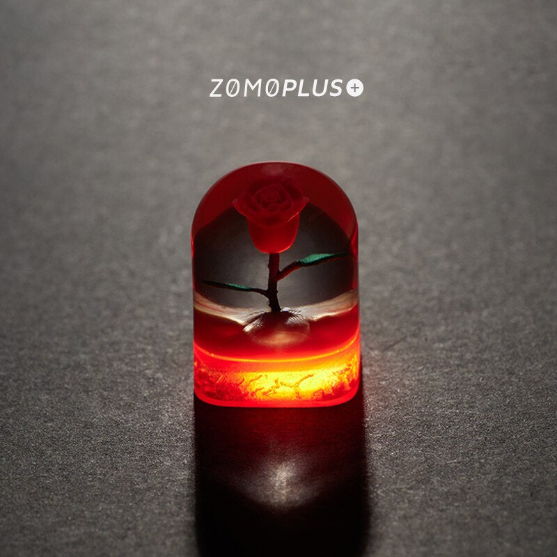 ZOMOPLUS LA Rose 3D Printed Artisan Keycap - IPOPULARSHOP