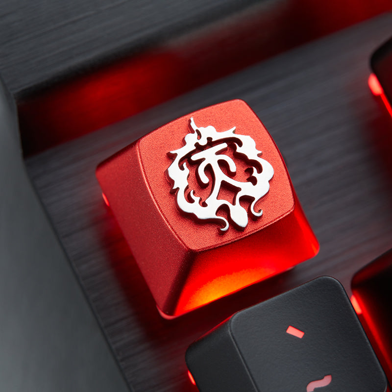ZOMO PLUS X JIAN WANG 3 TIAN CE Faction Aluminum Artisan Keycap - IPOPULARSHOP