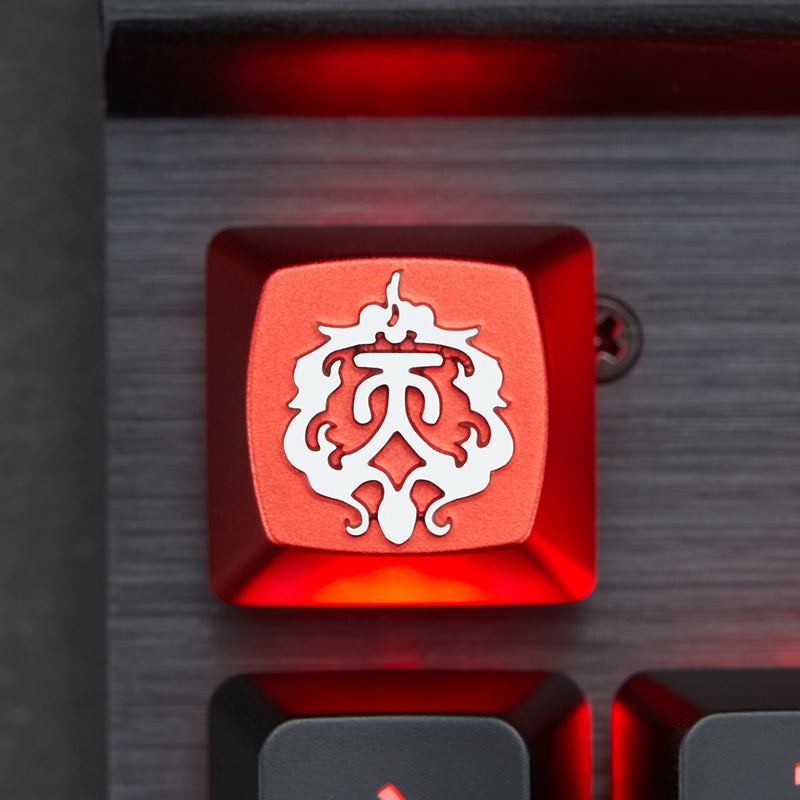 ZOMO PLUS X JIAN WANG 3 TIAN CE Faction Aluminum Artisan Keycap - IPOPULARSHOP