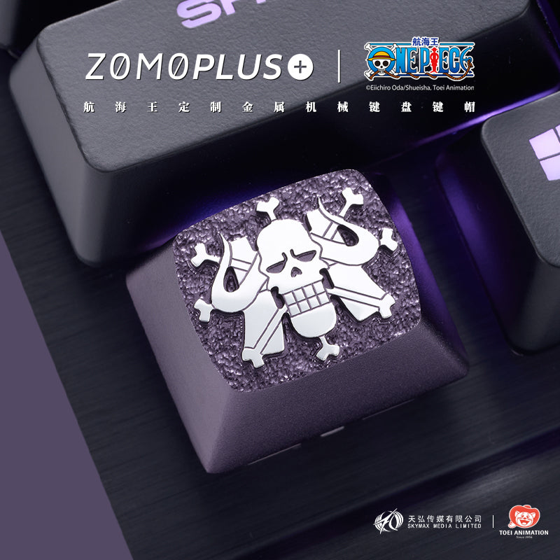 ZOMO PLUS X ONE PIECE Four Emperors Kaido Alumium Artisan Keycap - IPOPULARSHOP