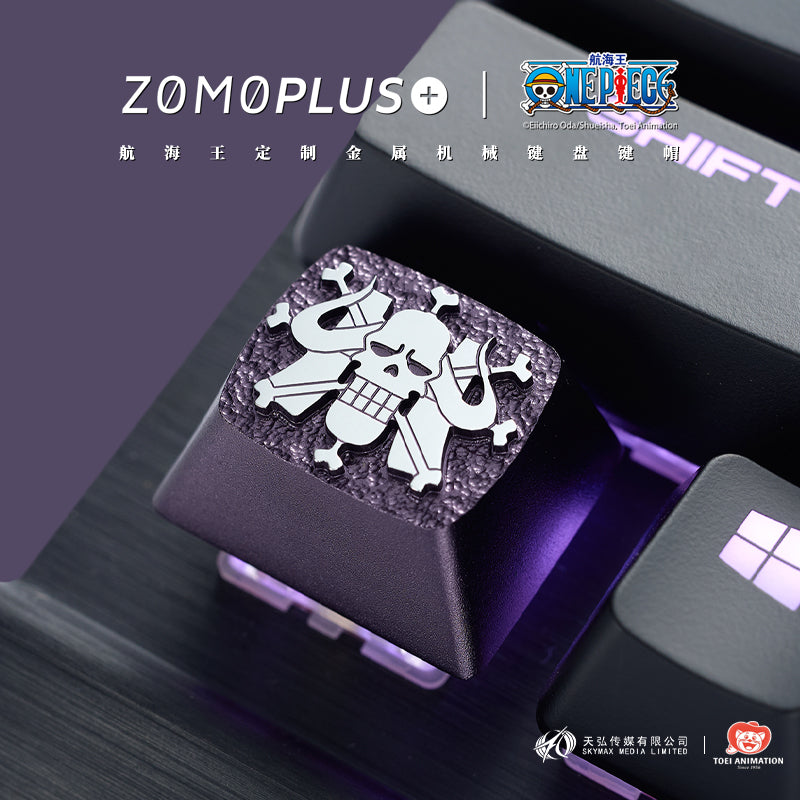 ZOMO PLUS X ONE PIECE Four Emperors Kaido Alumium Artisan Keycap - IPOPULARSHOP