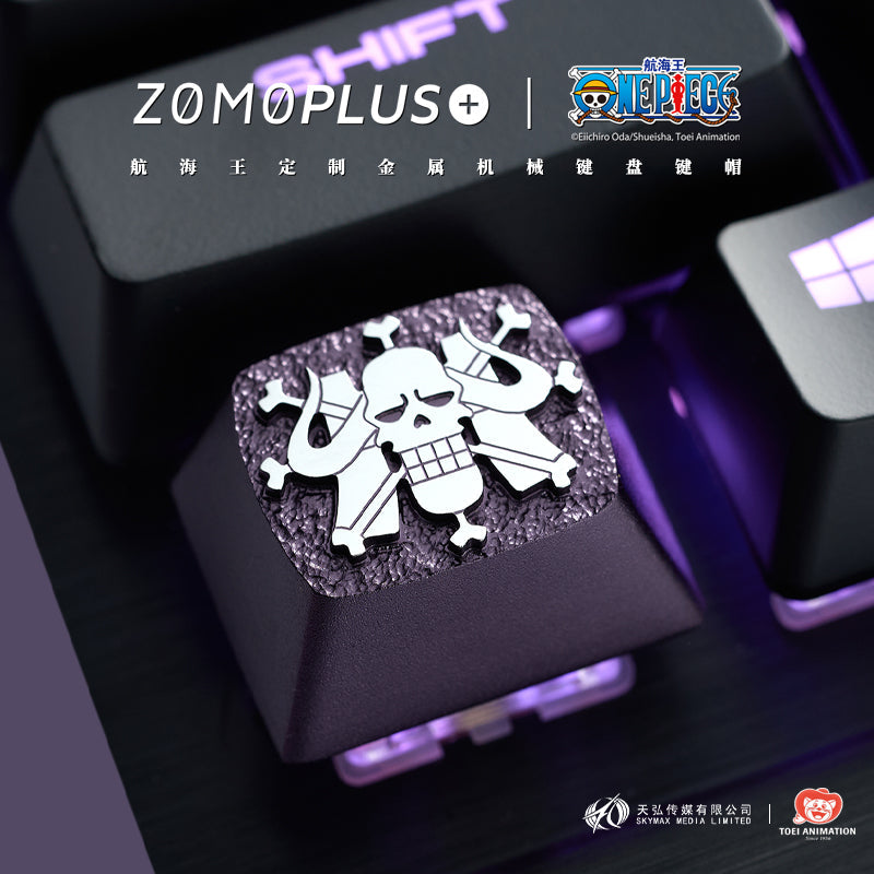 ZOMO PLUS X ONE PIECE Four Emperors Kaido Alumium Artisan Keycap - IPOPULARSHOP