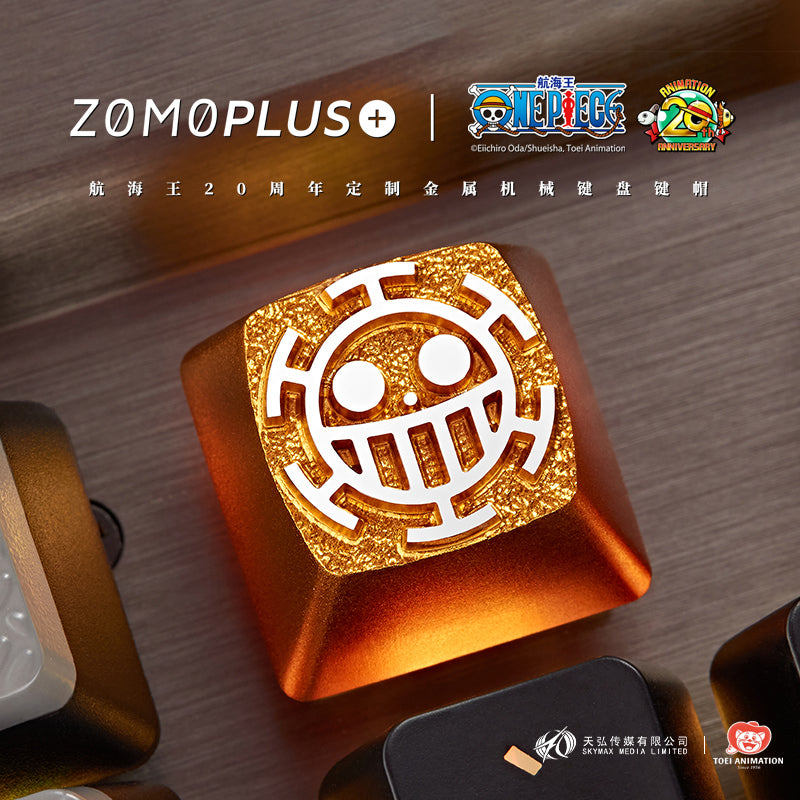 ZOMOPLUS X ONE PIECE Friends of Straw Hat Pirates Series Aluminum Artisan Keycap - IPOPULARSHOP