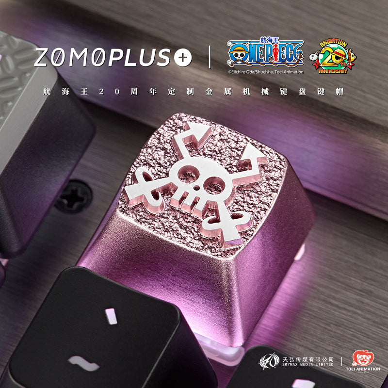 ZOMOPLUS X ONE PIECE Friends of Straw Hat Pirates Series Aluminum Artisan Keycap - IPOPULARSHOP