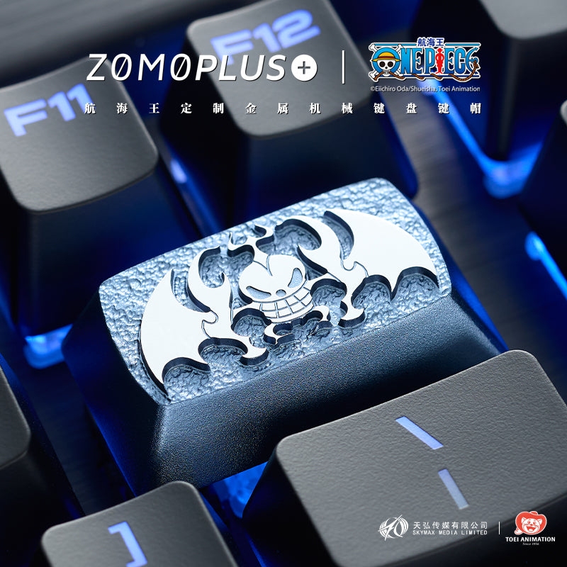 ZOMOPLUS X ONE PIECE Gecko Moria Aluminum Artisan Keycap - IPOPULARSHOP