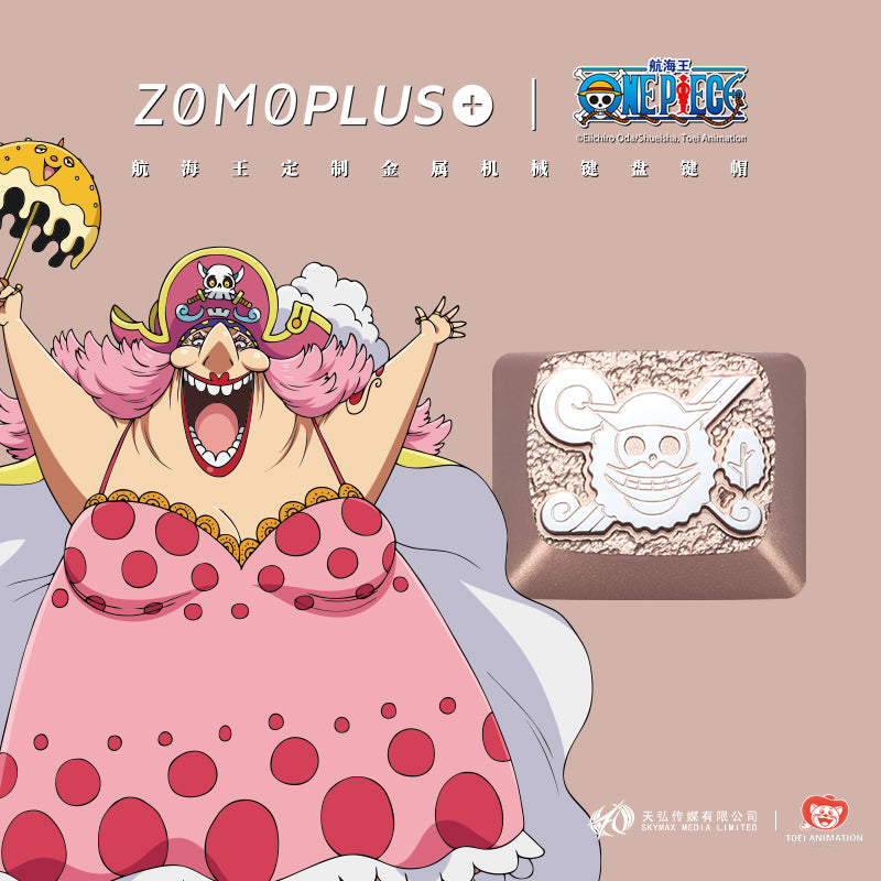 ZOMOPLUS X ONE PIECE Four Emperors Big Mom Aluminum Artisan Keycap - IPOPULARSHOP
