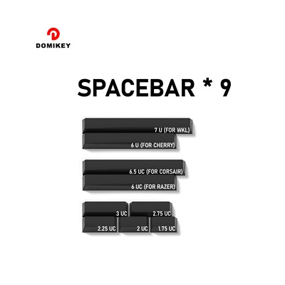 DOMIKEY WOB White on Black Cherry Profile Keycaps Set - IPOPULARSHOP