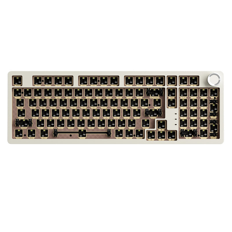 JAMESDONKEY RS2 Hot-swap White Light Mechanical Keyboard - IPOPULARSHOP