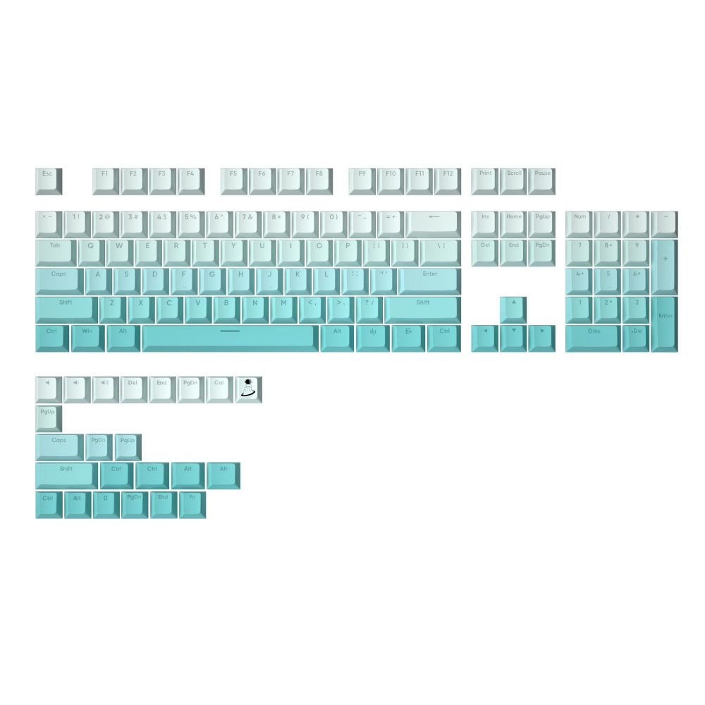 YUNZII Gradient Cherry Profile Keycap Set - IPOPULARSHOP