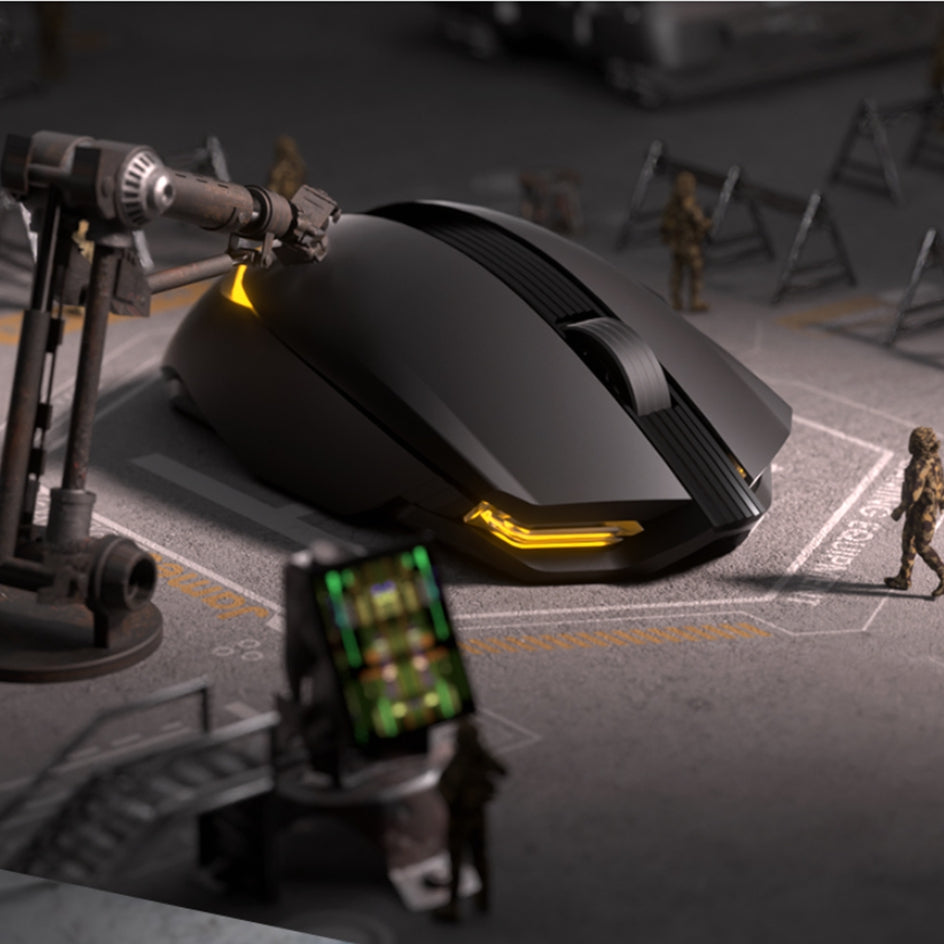 JAMESDONKEY RS3 Bluetooth Three Mode RGB Mice - IPOPULARSHOP