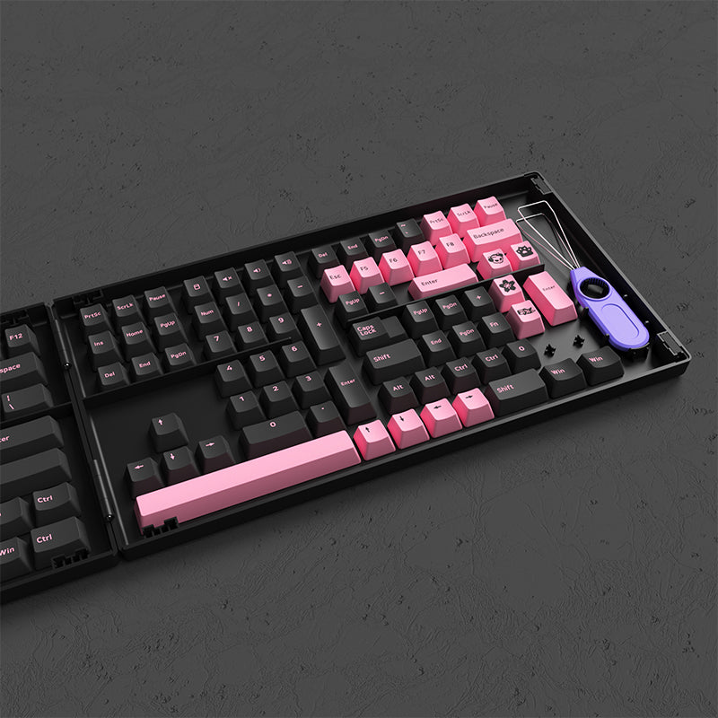 Akko Patrick/Saint Seiya/Black & Pink/Wave/Doraemon/SpongeBob/EVA-01 Themed Keycap - IPOPULARSHOP