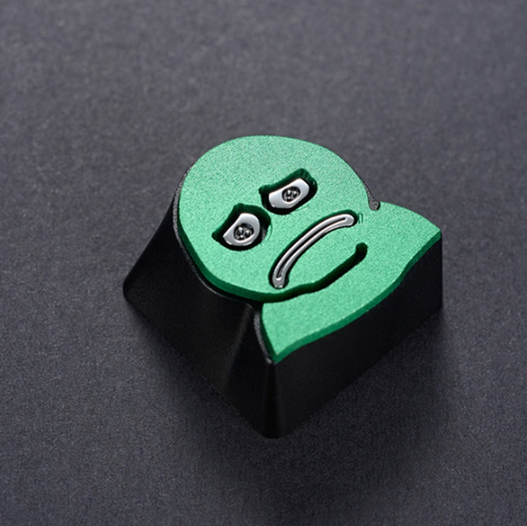 Zomoplus Sad Frog Aluminum Artisan Keycap - IPOPULARSHOP