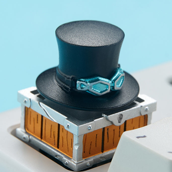 ZOMOPLUS One Piece Ace Artisan Keycap - IPOPULARSHOP